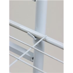 Подставка для цветов Greengo, 3 полки, 43×22×57 см, напольная, металл, белая