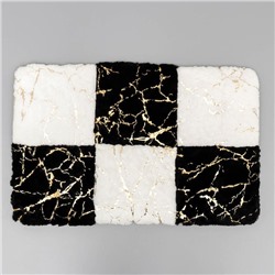 Коврик Доляна «Шахматка», 40×60 см