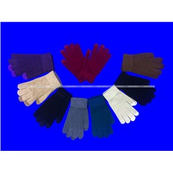 Перчатки женские шерстяные сенсорные арт. 7076 (5035)