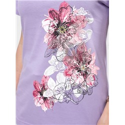 Вейгела - футболка сиреневый