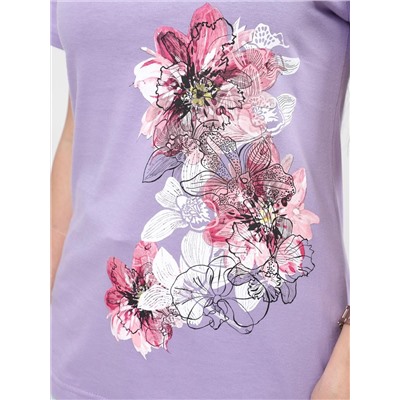 Вейгела - футболка сиреневый