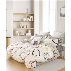 Постельное белье сатин элит на молнии - Графика