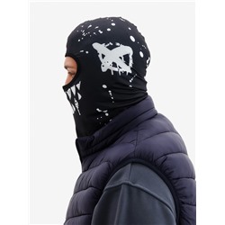 Маска-балаклава Black and White, размер универсальный, чёрная