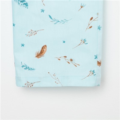 Брюки домашние женские KAFTAN Light, размер 40-42, голубые