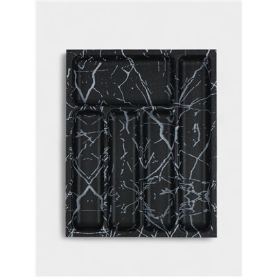 Лоток для столовых приборов BARONESS «Пегас», 36×29×5 см, 5 отделений, пластик
