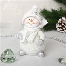 Фигурка Снеговик 10 см / S2220 /уп 2/240/Новый год