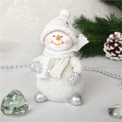 Фигурка Снеговик 10 см / S2220 /уп 2/240/Новый год