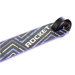 Самокат трюковый ROCKET,колеса PU/алюминий 100 мм,ABEC 7