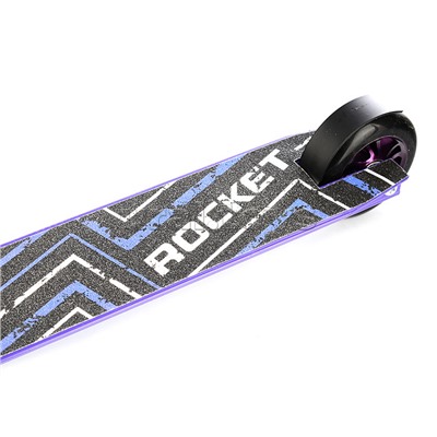 Самокат трюковый ROCKET,колеса PU/алюминий 100 мм,ABEC 7