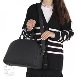 Сумка женская кожаная 8919VG black Vitelli Grassi