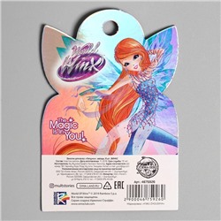 Заколки для волос, бабочки, 8 шт «Липучки», WINX