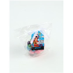 Драже новогоднее в круглой банке с шильдом «Жги», 38 г