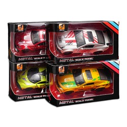 Машина "Спортивный заезд" 1:43 в коробке