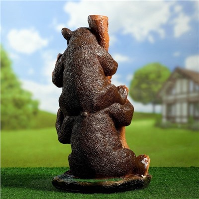 Садовая фигура из гипса «Медведи Давай дружить», 55×27×30 см