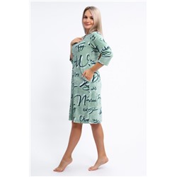 Халат 01 Бренд Rozhkova KV (Оливковый)