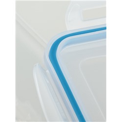 Контейнер для хранения еды Good & Good, 900 мл, с герметичной крышкой, пластик, МИКС