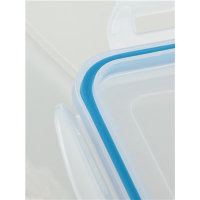 Контейнер для хранения еды Good & Good, 900 мл, с герметичной крышкой, пластик, МИКС