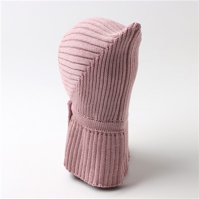 Шапка-шлем детская «Крошка Я», размер 44-46, пудровая