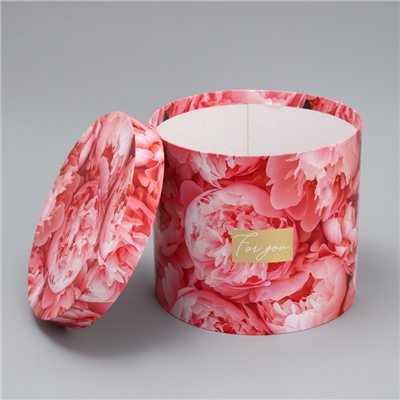 Набор коробок для цветов 4 в 1, упаковка подарочная, «Нежные цветы», 14×14×13 см - 20×20×17.5 см