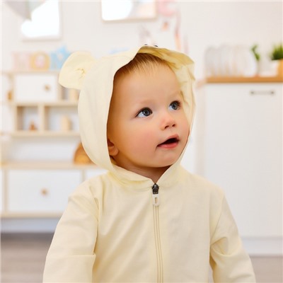 Комбинезон детский MINAKU, рост 80-86 см, айвори