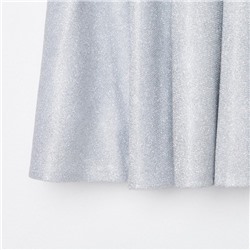 Платье нарядное для девочки KAFTAN, размер 98-104 см, серебристое