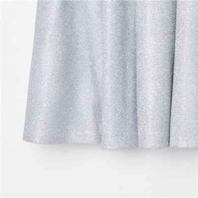 Платье нарядное для девочки KAFTAN, размер 98-104 см, серебристое