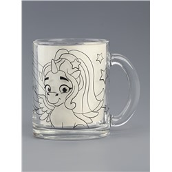 Роспись стеклянной кружки красками «Самой милой»