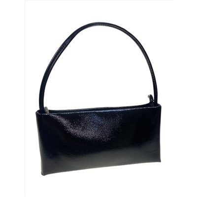 Женская сумка из искусственной кожи, цвет черный