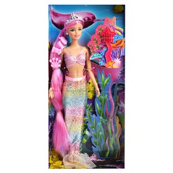 Кукла София 29 см. (руки и ноги сгиб., русалка, акс,) в коробке