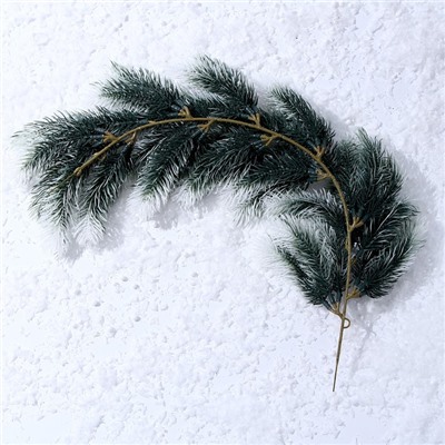 Ветка декоративная новогодняя, 58 см
