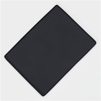 Противень для духовки Доляна «Криспи», силикон, 40×30 см, чёрный