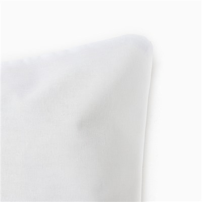 Комплект наволочек «Этель», 50×70 см, 2 шт., молочная, поплин, хлопок 100%