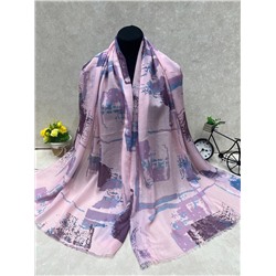 Легкий платок на голову и шею, мультицвет