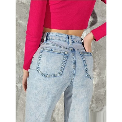 Джинсы женские трубы УЦЕНКА D35
