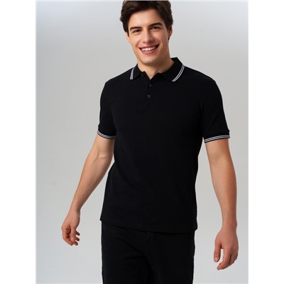 Джемпер трикотажный с воротником поло для мужчин