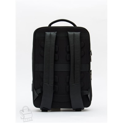 Рюкзак мужской кожаный 9032H black Heanbag