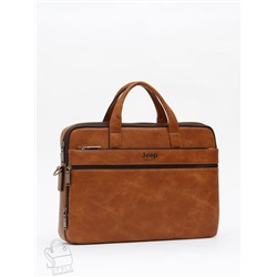 Портфель мужской 3105-5 brown Jeep