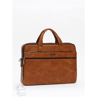 Портфель мужской 3105-5 brown Jeep