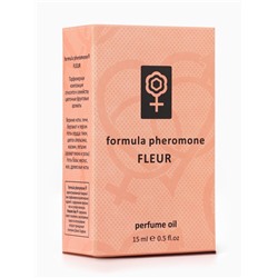 Парфюмерное масло женское с феромонами Formula Pheromone Fleur, 15 мл (по мотивам Fleur Narcotique (Ex Nihilo)