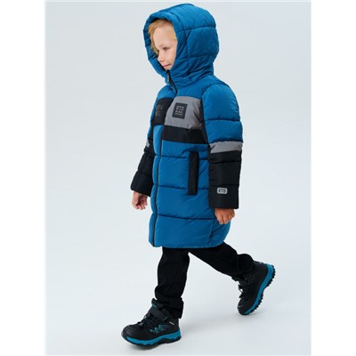 Пальто текстильное с полиуретановым покрытием для мальчиков