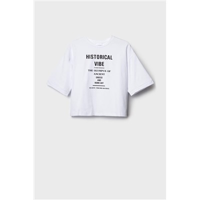 Фуфайка трикотажная для девочек (футболка) PLAYTODAY, 1240616