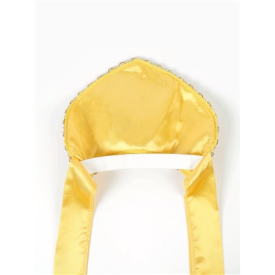 Ободок кокошник «Русская краса», цвет золотой, р-р 54-58