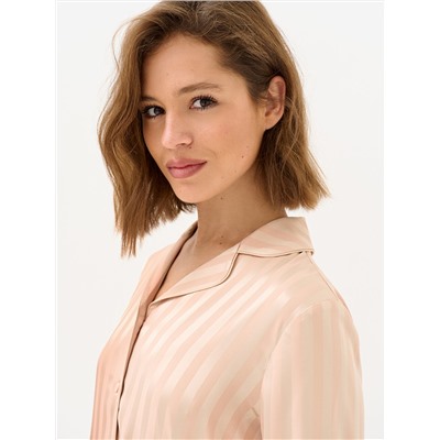 Omsa Рубашка OmD 0413D LINE Рубашка пижамная жен. (жаккард), PL