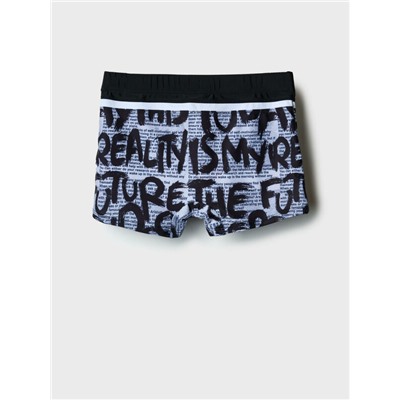 Плавки-шорты трикотажные для мальчиков, средней длины