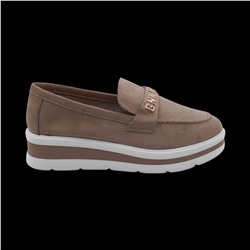 Лоферы ВF137-7 бежевые