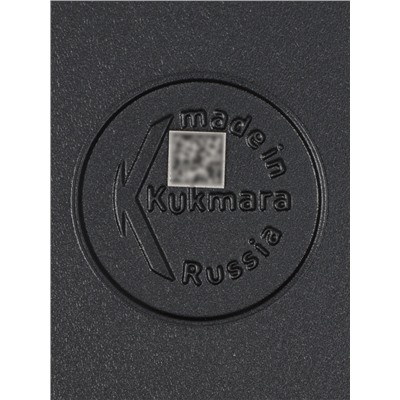 Сковорода блинная KUKMARA «Традиция», d=20 см, съёмная ручка, антипригарное покрытие, алюминий, чёрная