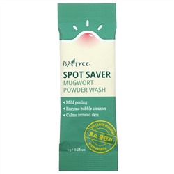 Isntree, Spot Saver, Mugwort Powder Wash, 25 Packets 0.03 oz (1 g) Each