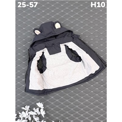 Жилет H10 т.серый