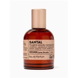 Парфюмерная вода женская Vegan Love Studio Santal, 50 мл (по мотивам Santal 33 (Le Labo)