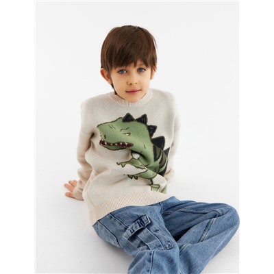 Джемпер детский KAFTAN T-Rex, размер 32 (110-116 см)